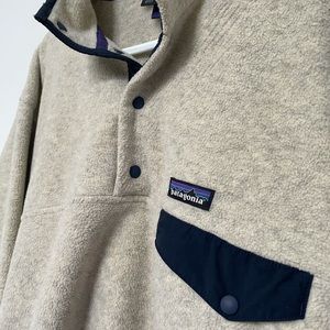 Patagonia Synchilla Pullover in Oatmeal Heather